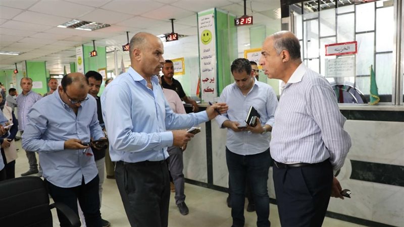 محافظ المنيا استقبال