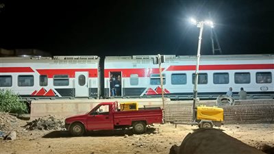 قطار يدهس طالبا أثناء عبوره السكة الحديد فى سوهاج