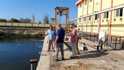 البحيرة تستعد لموسم الشتاء القادم بتفقد محطات الصرف 