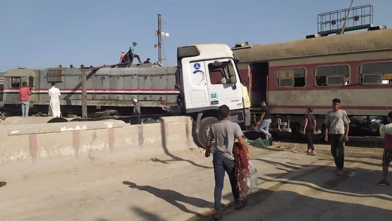حادث قطار برج العرب