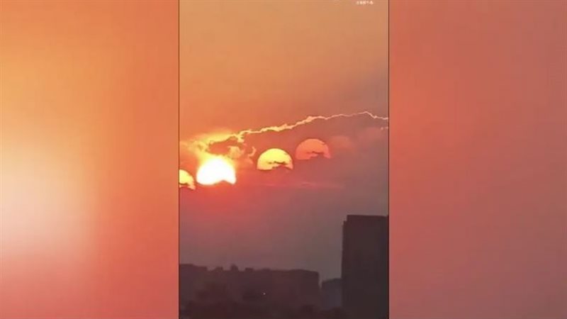 7 شموس تظهر في سماء