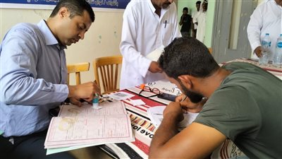 حملة التصادق على الزواج بقرية نجع شيبانة في رفح