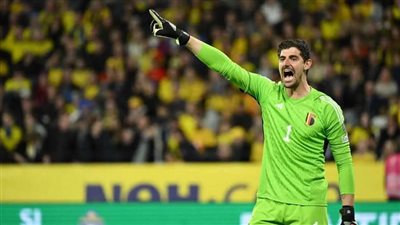 تيبو كورتوا يصدم منتخب بلجيكا