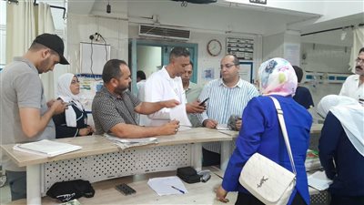 الصحة: فرق تفتيش تتفقد مستشفى إدكو المركزي وتحيل المتغيبين للتحقيق