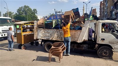 تحرير 172 مخالفة إشغال طريق خلال أسبوع بالإسماعيلية (صور) 