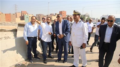محافظ الجيزة يتفقد نسب تنفيذ الأعمال بمحور عمرو بن العاص