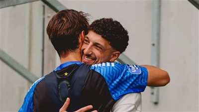 وسام أبو علي يزور ناديه السابق سيريس السويدي (صور)