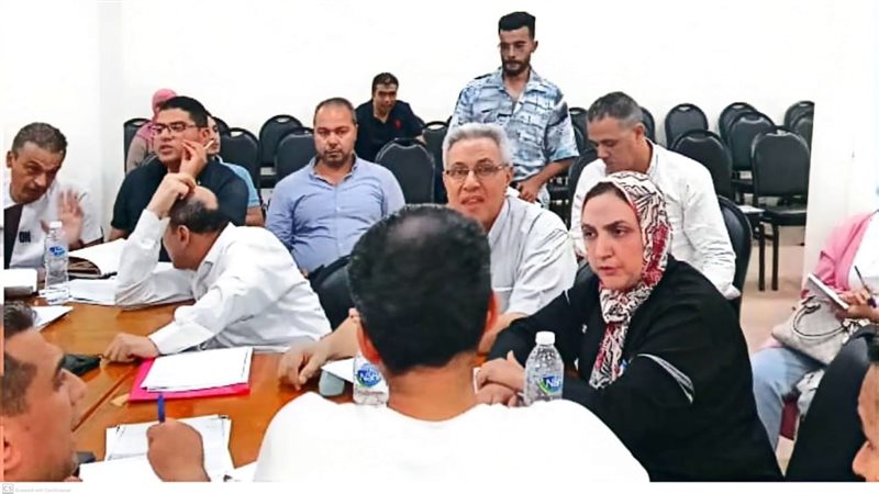 جانب من اجتماع مراكز