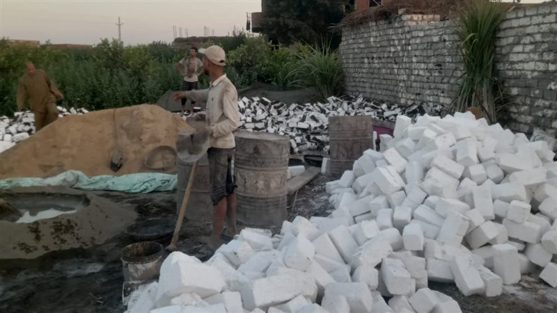 إزالة التعديات بالبحيرة