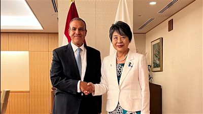 وزير الخارجية لنظيرته اليابانية: مصر تستضيف 9 ملايين أجنبي على أراضيها مما يزيد من الأعباء الملقاة على موارد الدولة 