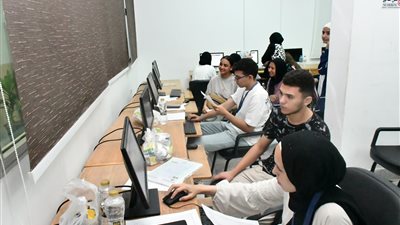 استمرار العمل داخل مكتب التنسيق الفرعي بجامعة قناة السويس 