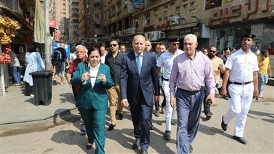 محافظ القاهرة يشدد على الرقابة المستمرة لمنطقة ميدان الألف مسكن 