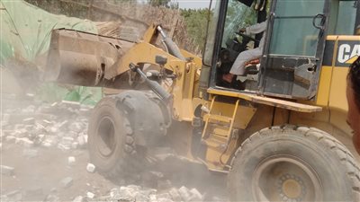 إزالة 574 حالة تعد بالمنوفية ضمن المرحلة الثانية من الموجة الـ23 