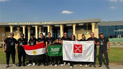 وصول بعثتي مصر والسعودية لعبور المانش إلى إنجلترا استعدادًا لتتابع العبور