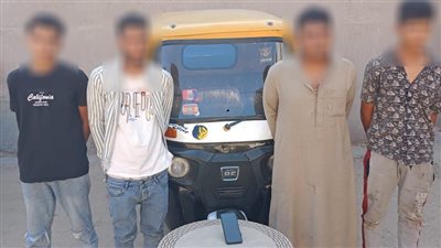 عقب تداول مقطع فيديو، ضبط تشكيل عصابى لسرقة الهواتف في البحيرة