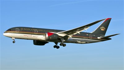 الخطوط الأردنية تعلق الرحلات الجوية إلى بيروت بسبب التصعيد فى المنطقة