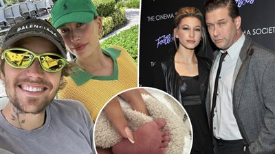 رغم عدم تقاربهما، والد هايلي بيبر يرحب بمولودها الأول