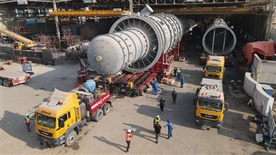 بتروجت تنتهي من تصنيع برج التقطير بمشروع تكرير البترول بالسويس