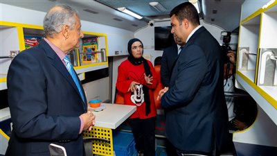 مكتبة مصر العامة المتنقلة تشارك في معرض السويس للكتاب