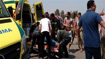لحق بوالده، مصرع طفل متاثرًا بإصابته في حادث تصادم ببني سويف