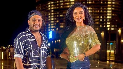 أوس أوس ضيف هبة الأباصيري في سهرة خاصة من العلمين الجديدة 