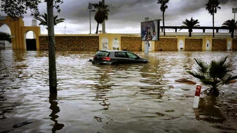 فيضانات تضرب المغرب،