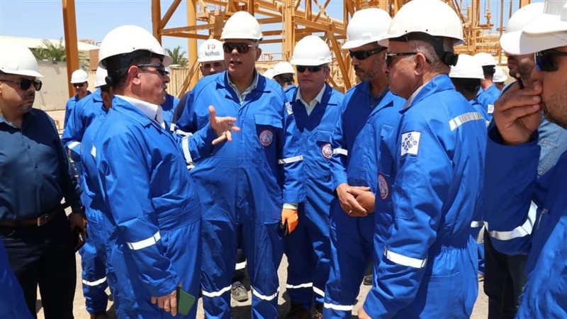 قيادات من هيئة البترول