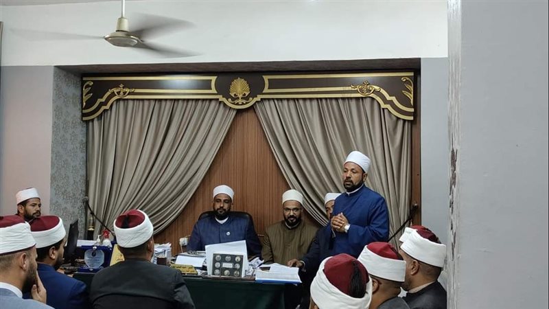 جانب من الاجتماع،