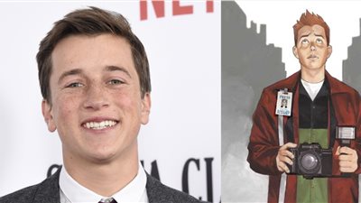 أول صور لـ سكيلر جيسوندو بشخصية Jimmy Olsen