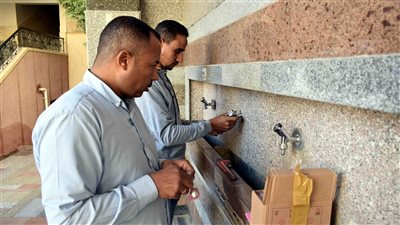 مياه الإسكندرية تستكمل تركيب القطع الموفرة بالمدارس 