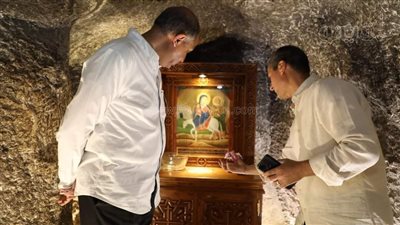 محافظ المنيا يتفقد دير جبل الطير بسمالوط ويشيد بتطوير مسار العائلة المقدسة (صور)