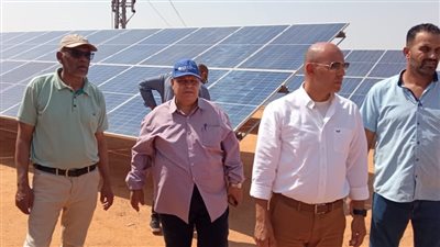 التعمير والتنمية الزراعية تتابع أصول الهيئة في كلابشة وجرف حسين بأسوان