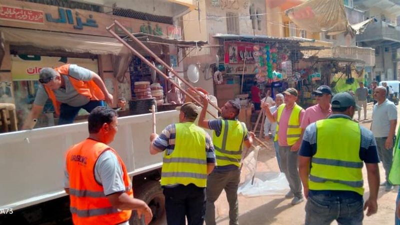 رفع إشغالات بالبحيرة,