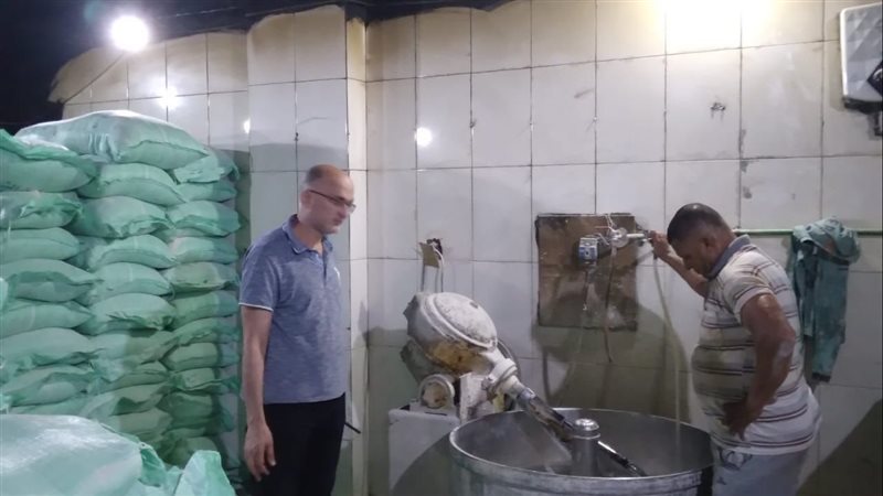 تحرير 10 محاضر لمخالفات