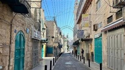 إعلان الإضراب الشامل في محافظة بيت لحم الفلسطينية