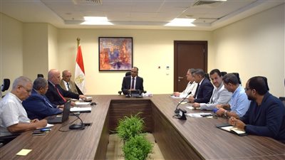 نائب وزير الإسكان يناقش موقف منظومة الصرف الصحي والصناعي بالروبيكي