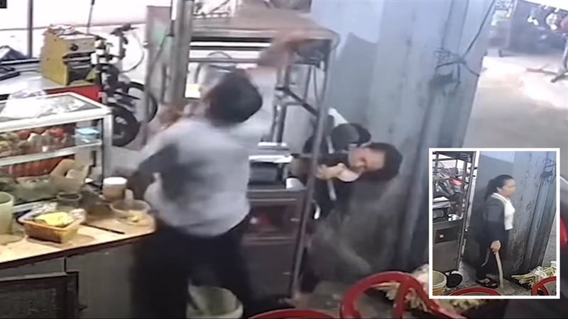 عصارة قصب تشفط امرأة،فيتو