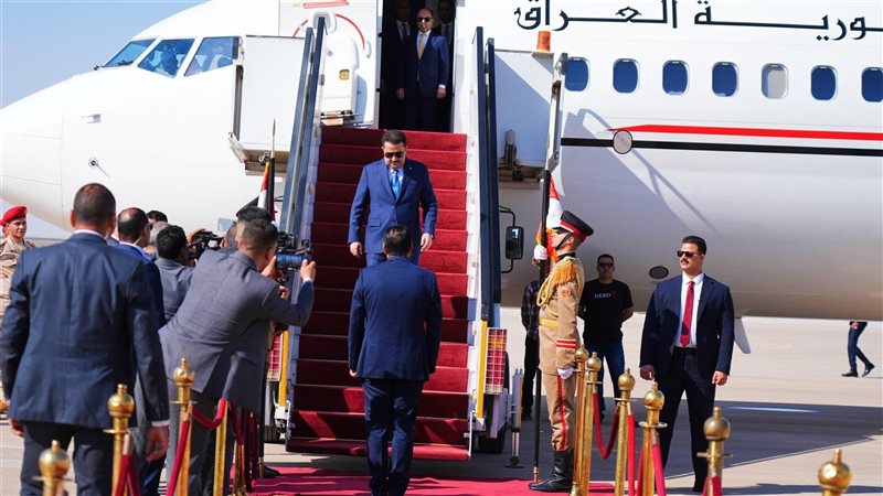 وصول رئيس وزراء العراق