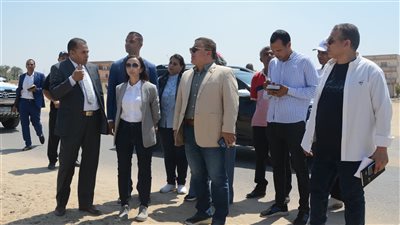 محافظ البحيرة تتفقد مشروعات حياة كريمة بوادى النطرون 