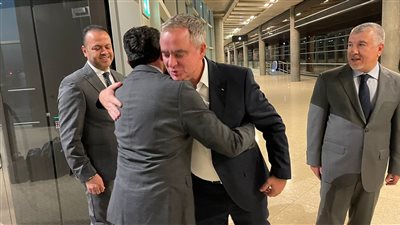 وزير الرياضة يصل الأردن للمشاركة في المنتدى الدولي حول الشباب والسلام والأمن