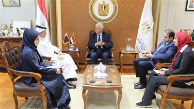 وزير التعليم العالي يبحث مع السفير القطري سبل التعاون المشترك بين البلدين