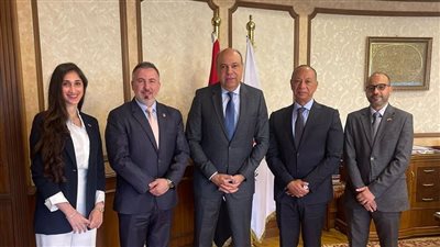 وزير الطيران يلتقي الملحق الإقليمي لإدارة الجمارك وحماية الحدود الأمريكية بالشرق الأوسط 