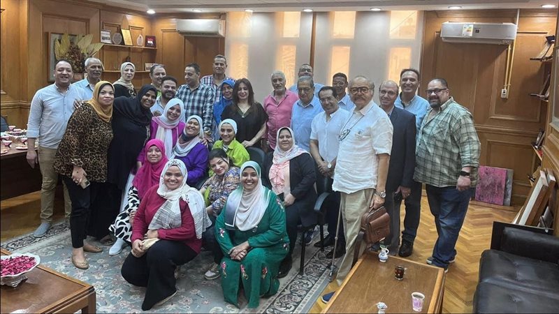 احتفال اساتذة وموظفي