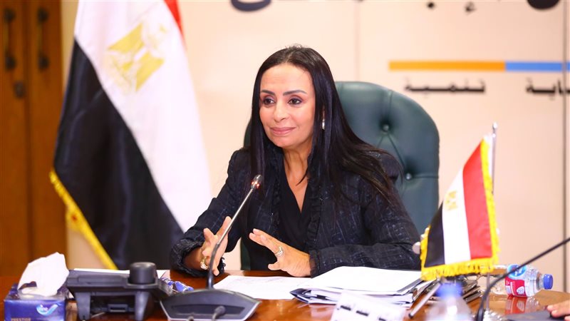 مايا مرسي وزيرة التضامن