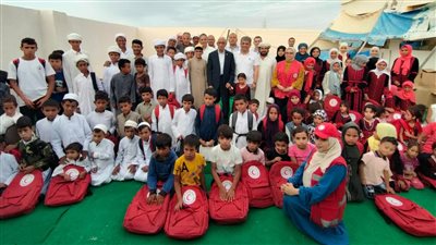 محافظ شمال سيناء يلتقي تلاميذ مقرأة القرآن في تجمع الصالحين