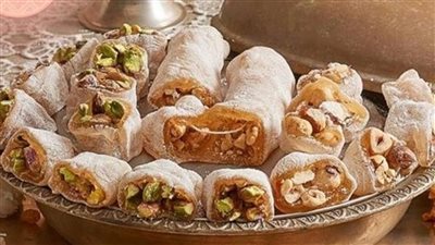 طريقة عمل الملبن الحبل، من أشهى حلوى المولد ويسهل تحضيره 