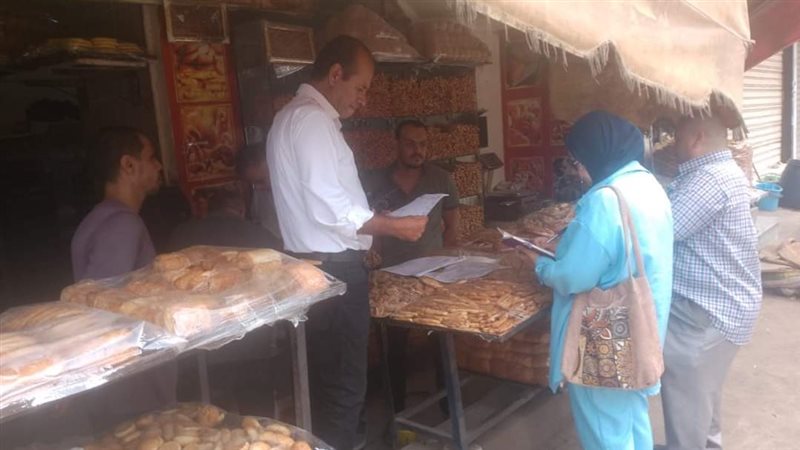 حملة تموينية في العياط،