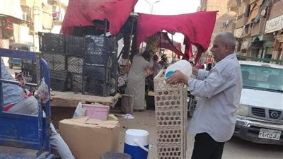 إزالة 488 حالة إشغال بشوارع 3 مراكز بالمنيا