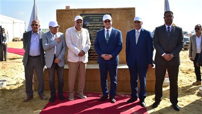 وضع حجر الأساس لأول مجمع صناعي صديق للبيئة بالعلمين الجديدة باستثمارات 12 مليار جنيه 