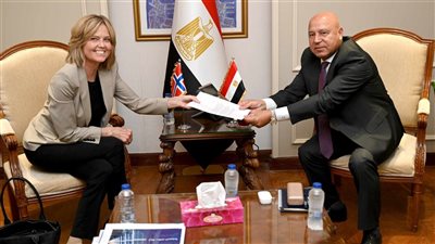كامل الوزير يبحث مع سفيرة النرويج تعزيز الاستثمارات بالسوق المصري 
